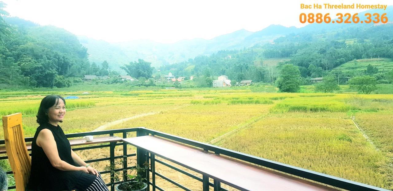 Bac Ha Threeland Homestay Luaran gambar
